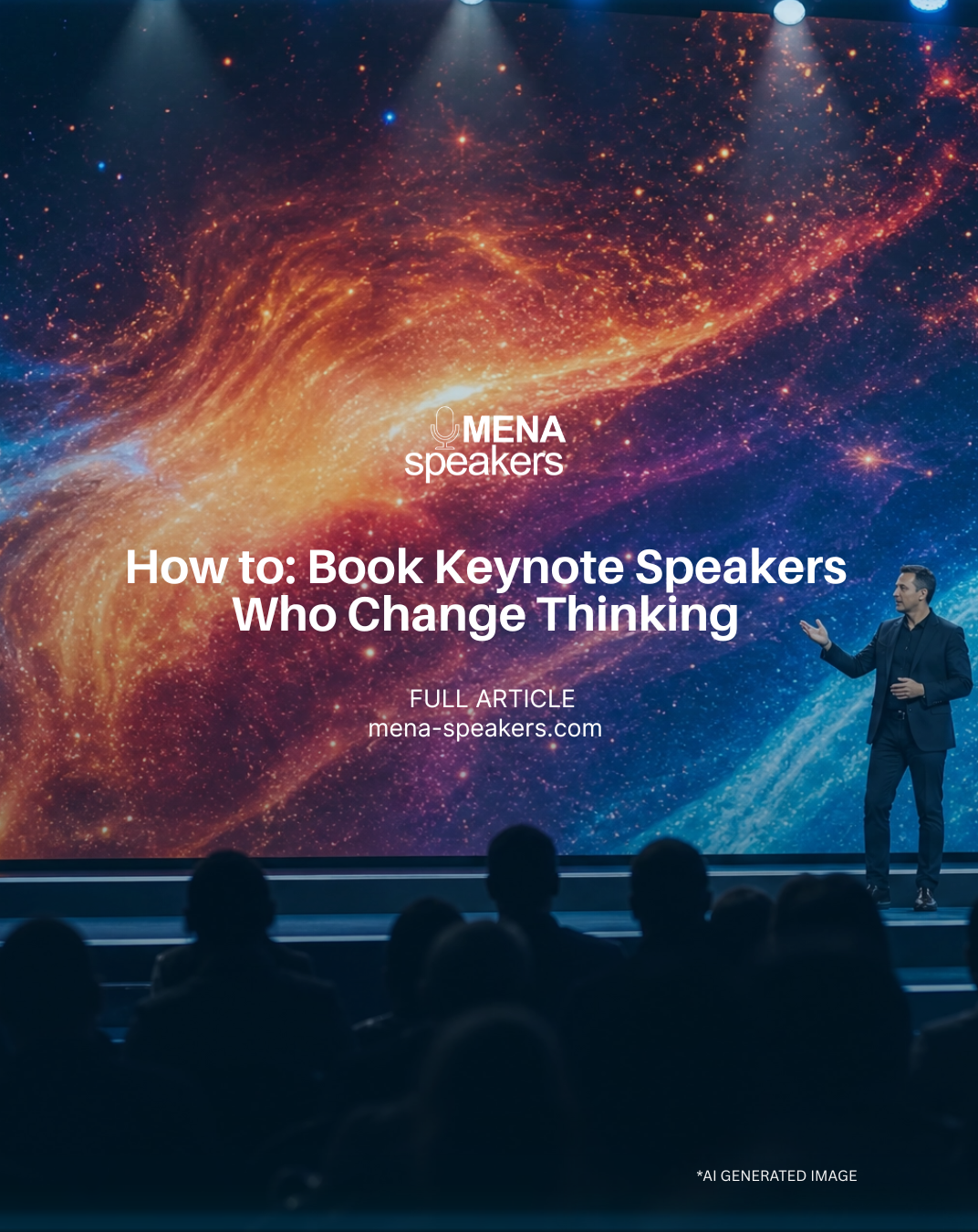 How to: Book Keynote Speakers Who Change Thinking